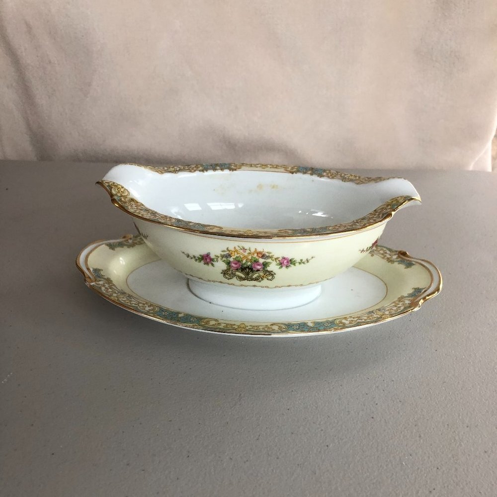 Vintage Noritake Made in Japan Gravy Boat